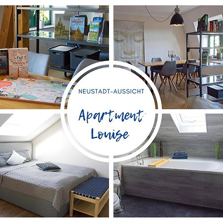 דרזדן Neustadt-Aussicht - Grosse Wohnung Mit Balkon מראה חיצוני תמונה