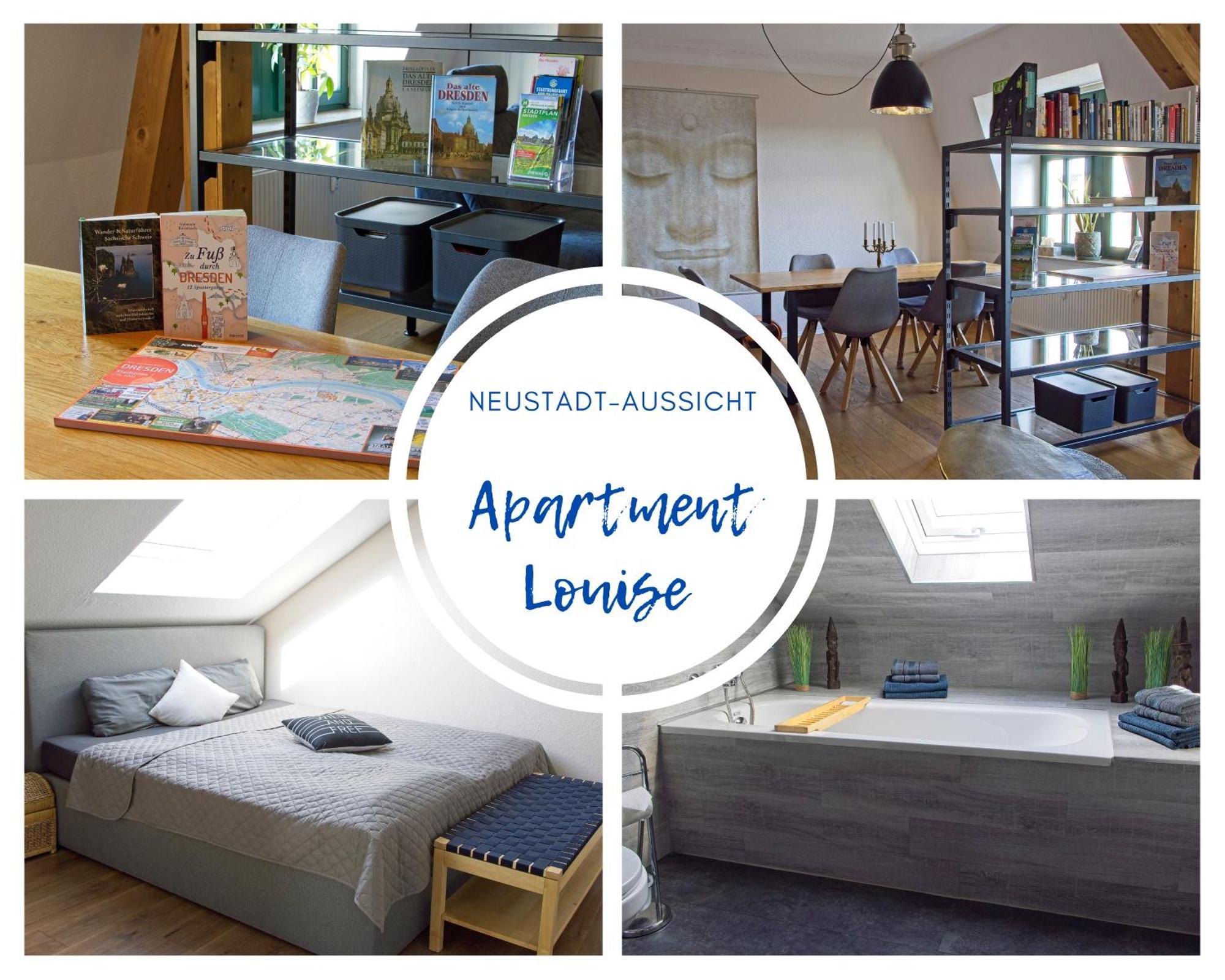דרזדן Neustadt-Aussicht - Grosse Wohnung Mit Balkon מראה חיצוני תמונה